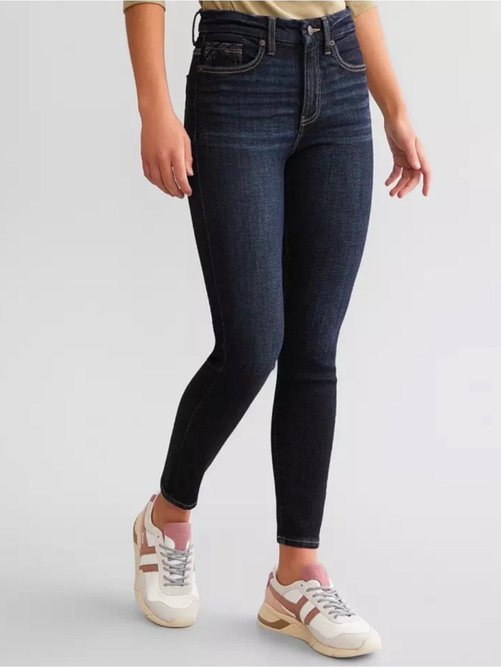 NWT BUCKLE BLACK skinny ankle jeans Sz. 31